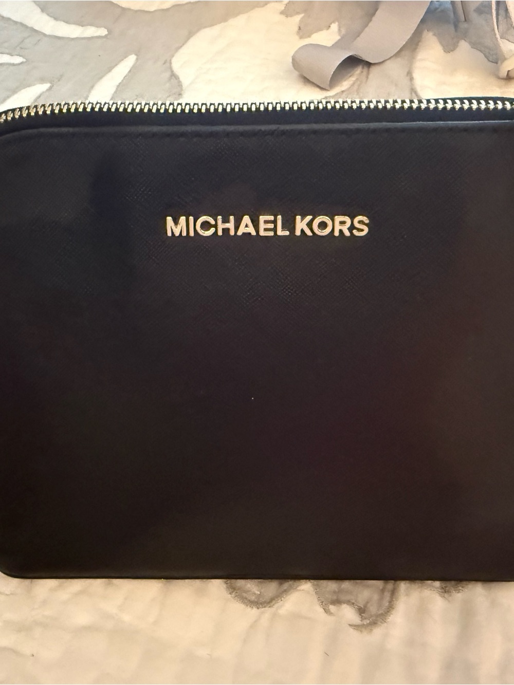 Michael Kors Black Leather Crossbody